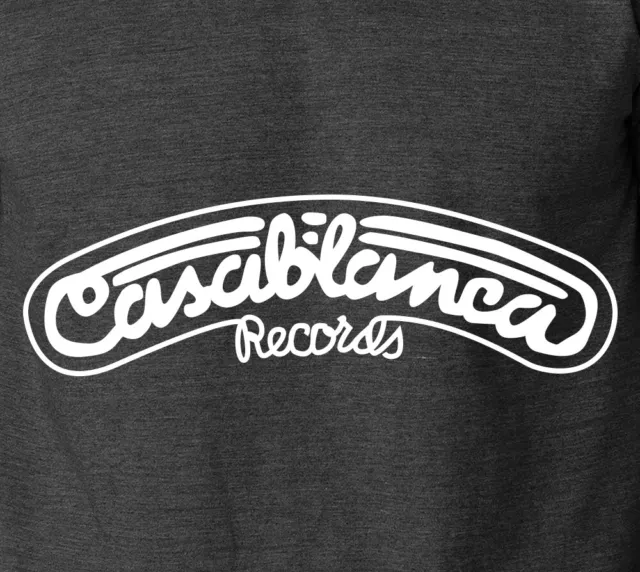 EPIC RECORDS VINTAGE Logo T-Shirt Hip Hop Rock Music Label on S