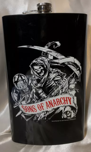 Sons of Anarchy Large Jumbo Stainless Steel 64 oz Flask