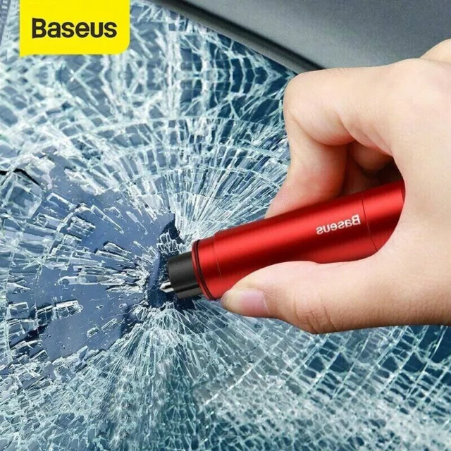Baseus Car Safety Hammer Window Glass Breaker Seat Belt Cutter Emergency Tool