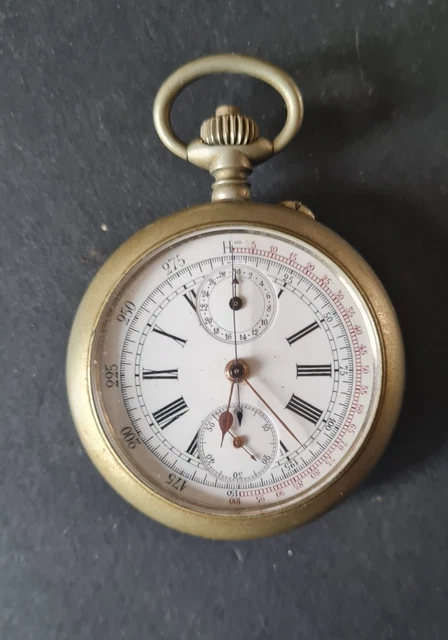 Montre De Poche Gousset Vintage Michaud – Mouvement Fonctionnel – Unisexe