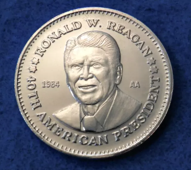 Ronald Reagan Commemorative Medal - Historic Mint Double Eagle - See PICS