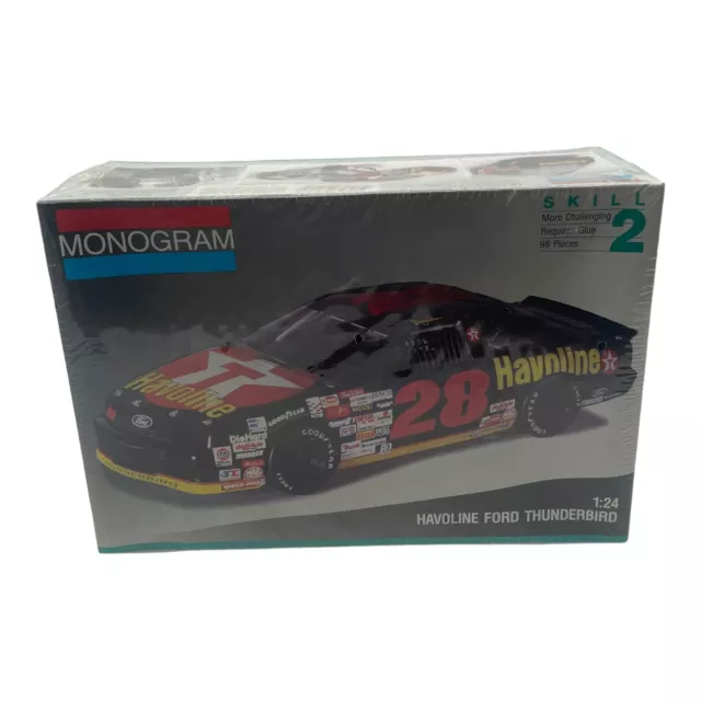 Monogram Havoline Ford Thunderbird Model Kit NASCAR NEW SEALED 1:24