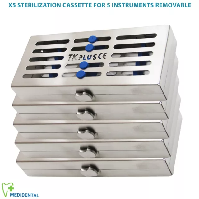 Stérilisation Cassettes Pour 20,10,7 & 5 Amovible Instruments + Slim Chirurgical