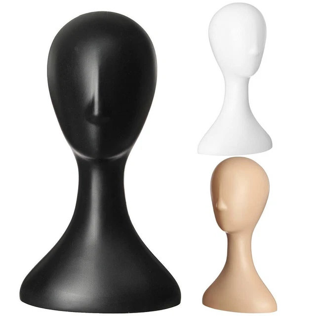 Head Model Sturdy Practicing Model Women Head Model Headwear Display Mold Long