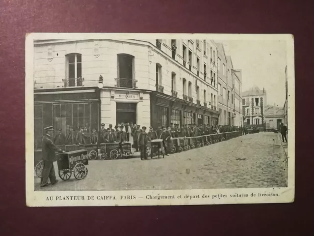 CPA 75 - PARIS 13, Rue Joanès - AU PLANTEUR de CAIFFA - Chargement et départ