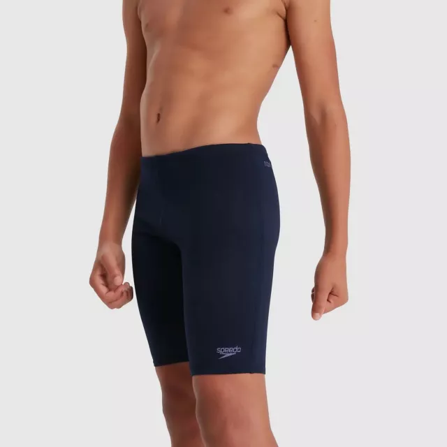 Pantaloncini da bagno Speedo Boy's Eco Endurance + Jammer costume da nuoto blu nuovo con etichette