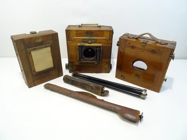 Appareil Photo Ancien Coffret 13x18 Cm - Bel état - Chambre Photo Vintage