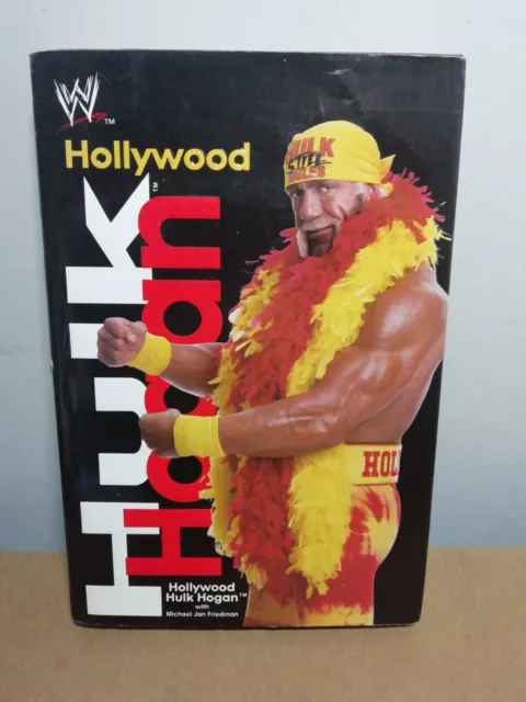 Pocket Books - WWE - Hollywood Hulk Hogan - Hardback Book 2002 WWF AEW WCW TNA