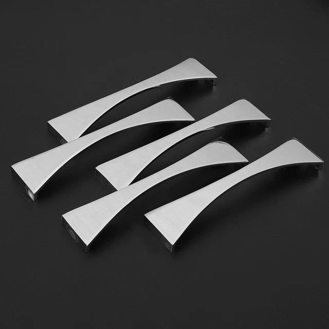 5Pcs Household Modern Drawer Cabinet Wardrobe Door Pull Handle Furniture