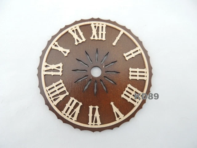 Horloge murale à coucou - Antique - Style européen traditionnel - 128x235x55 mm - Intérieur - Marron - Maison