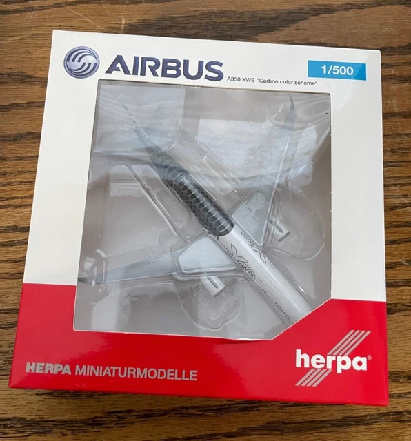 HERPA 1500 AIRBUS A350 XWB Carbon color scheme FWWCF 528801 £23.50