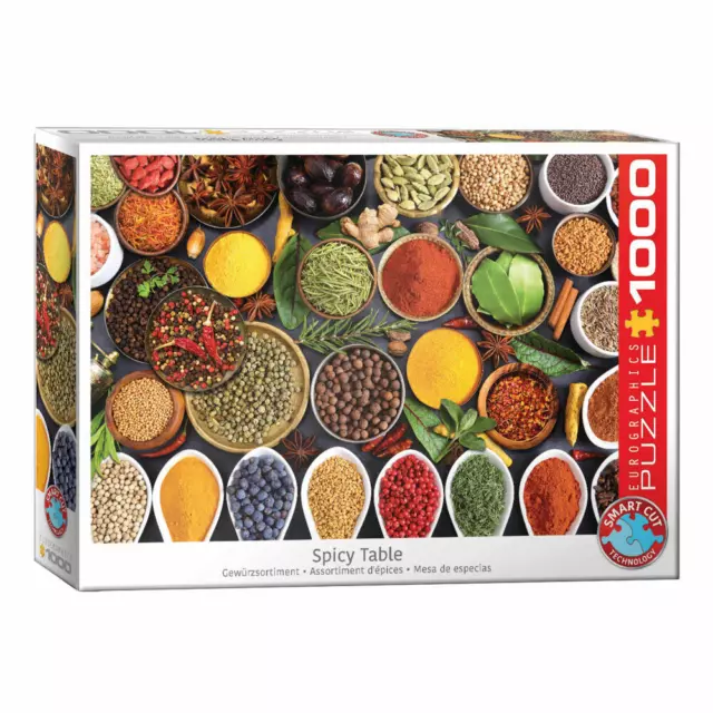 Eurographics Puzzle Assortiment d'épices, Épices, 1000 pièces, 68 x 48 cm, 60...