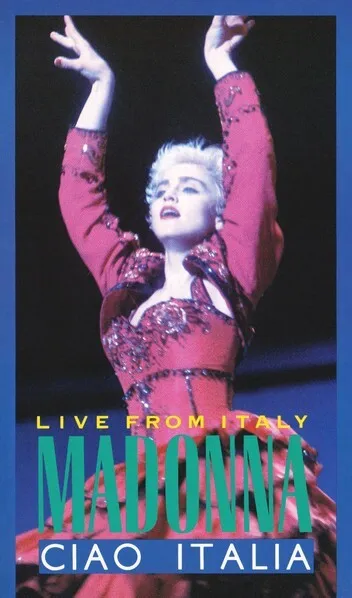 Madonna – Ciao Italia: Live From Italy - VHS,PAL