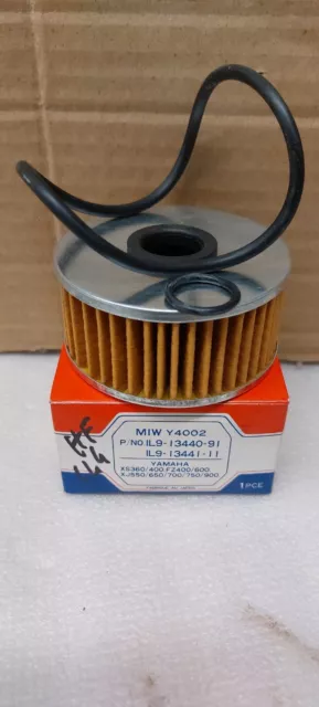 Filtro olio MIW Y4002 I3440 MEIWA YAMAHA FZ400 XS 400 XJ 650 XJ 900 FZR 600