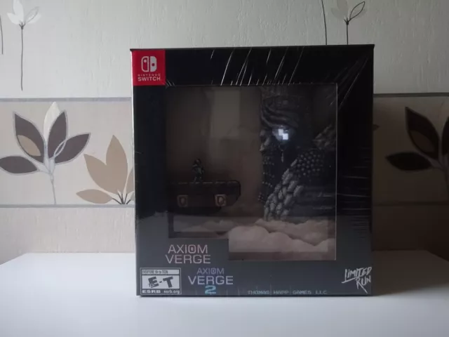 Axiom Verge 1 & 2 Double Pack Collector's Edition Switch Limited Run #123