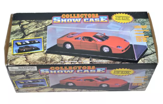 Collectors Show Case Display Case Scale 1/24" & 1/84" Vehicle Holder Stackable