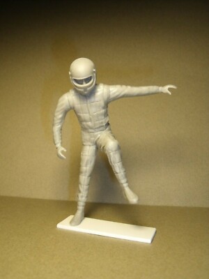 FIGURINE  1/18  PILOTE 12  VILLENEUVE  OUTGOING  VROOM  FOR  GP REPLICAS  BBR 