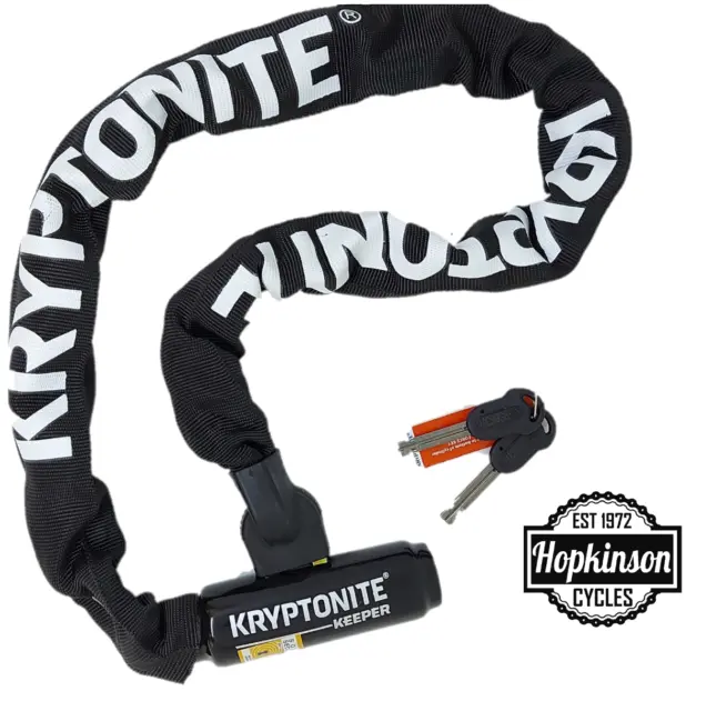 Kryptonite Keeper Lock integrierte Kette Fahrrad Fahrrad 7 mm x 85 cm 785