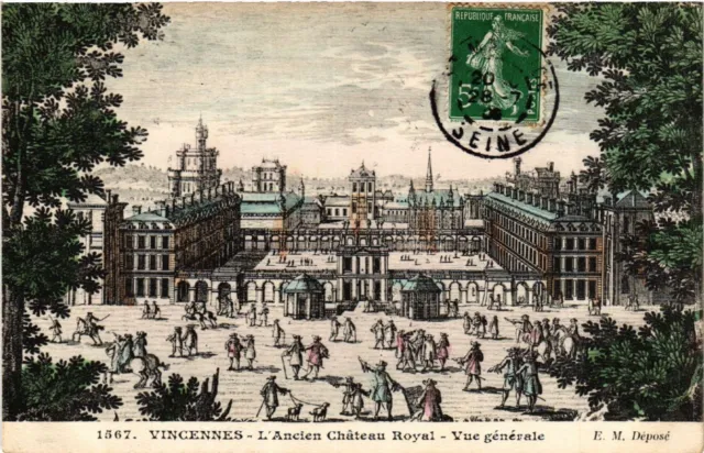 CPA AK VINCENNES - L'Ancien Chateau Royal - Vue générale (519763)