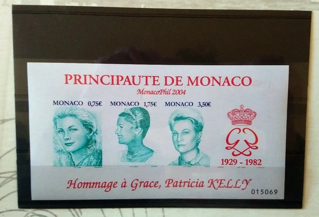 Blocs De Timbres Monaco N°5 Et 6 - Mariage Princier 1956 - Neufs (N°5 Avec Petite Déchirure)