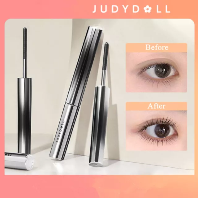 Judydoll Lash Mascara Waterproof Silk Fiber Black Long Curling Eyelash Extension
