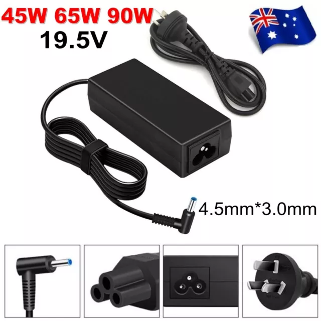 45W 65W 90W 19.5V Power Adapter For HP Laptop Charger 2.31/3.33/4.62A 4.5*3.0mm