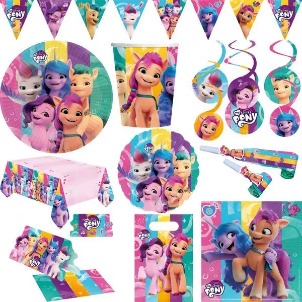 My little Pony Anniversaire D'Enfant Fête Déco Accessoires Set de