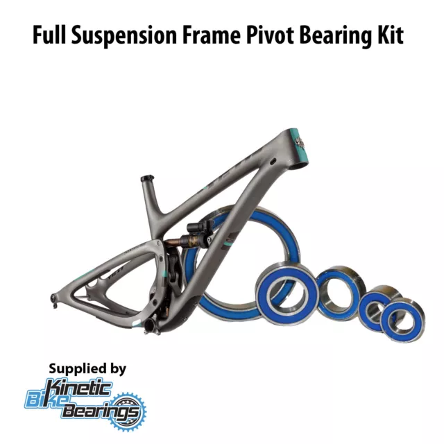 MTB FRAME PIVOT Bearing Kit Yeti Cycles (575,Asr,Sb5,Sb6,Sb66,Sb75