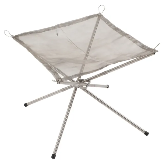 Foldable Brazier In Stainless Steel With A Load Capacity Of 5 Kg Ecological