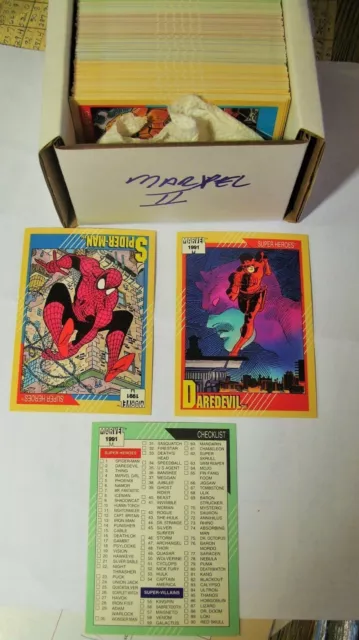 Marvel Universe Series 2 TWO 1991 Impel Cards YOU PICK CHOOSE 💥FREE SHIPPING💥