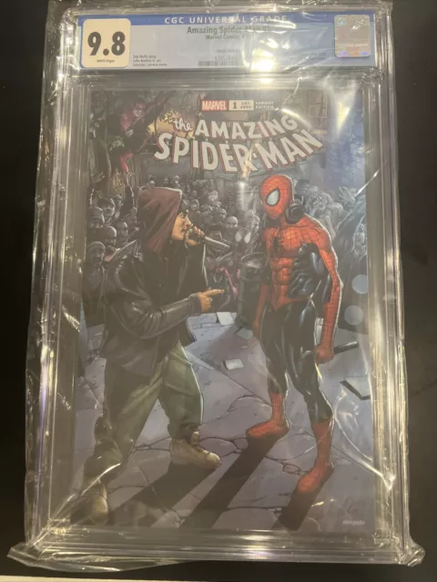 Amazing Spider-Man 1 EMINEM Marvel Comics Hustl. Edition CGC 9.8