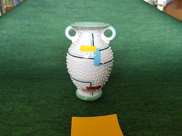 vase Volpi Deruta petit modèle année 50 numéroté