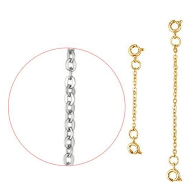 Accessoire de fabrication de bijoux à faire soi-même 100 pièces collier en fe