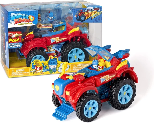 NUOVO SUPERZINGS RIVALS Of Kaboom Superthings Eroe Camion Monster