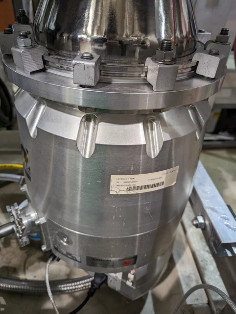 Leybold T1600 Turbomolecular Pump with Integrated Controller, ISO100 Reducer