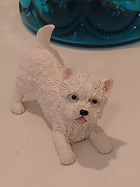 West Highland White Terrier Dog Resin Figurine 31/2"