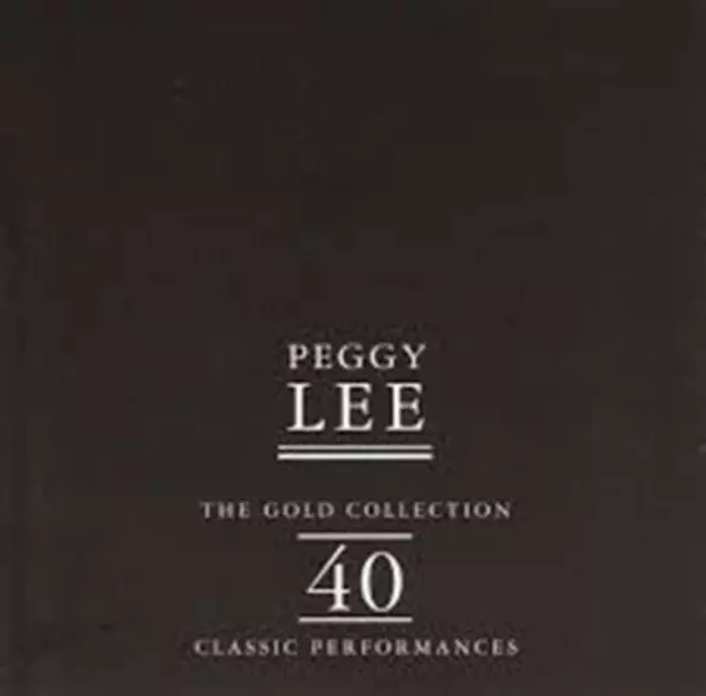 The Gold Selection: 40 Classic Performances Peggy Lee 2000 CD Top-quality