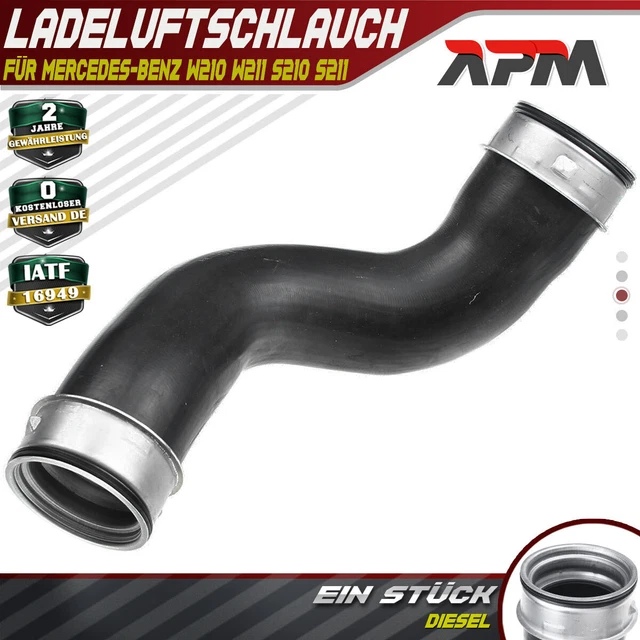 Tappetini Auto In Tessuto Per Mercedes-Benz Classe E W210 (1995-2003): Set 4 Pezzi, Colore Antracite, Fatti In UE