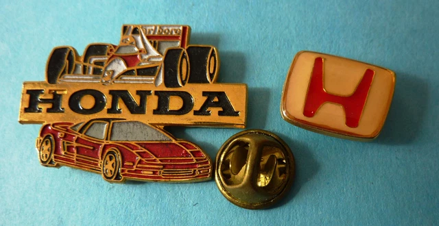 Pin's lapel pin pins HONDA CIVIC rouge et rose
