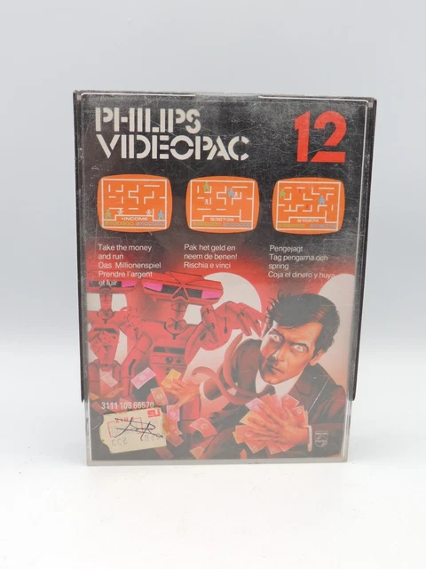 Jeu Philips Videopac #11 - Guerre De L'Espace - Complet (CIB) - Bon État