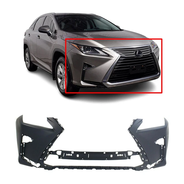 FRONT BUMPER COVER For 20162019 Lexus RX350 W/O Park Holes Primed