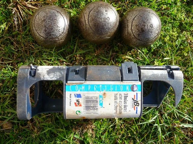 Boules De Pétanque Triplette JB Pétanque – Inox, 3 Boules France