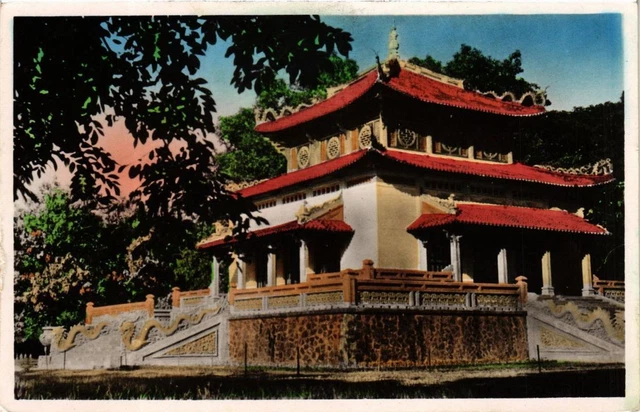 CPA AK SAIGON - Jardin Botanique Pagode du Souvenir. VIETNAM-Indochine (762275)
