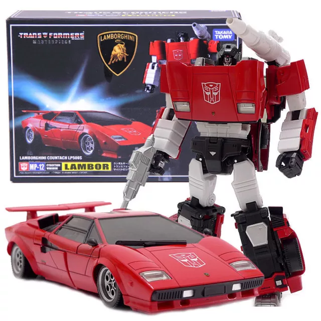 Takara Tomy Transformers Masterpiece MP-12 SIDESWIPE Lambor LP500S Action Figure