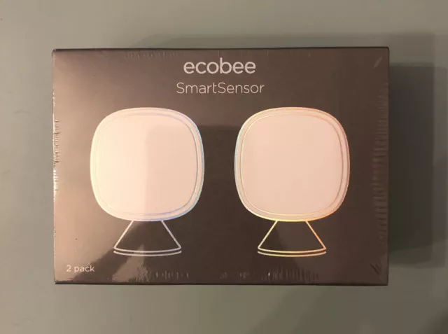 New Ecobee Smart Sensor 2 Pack Smart Temperature Sensor