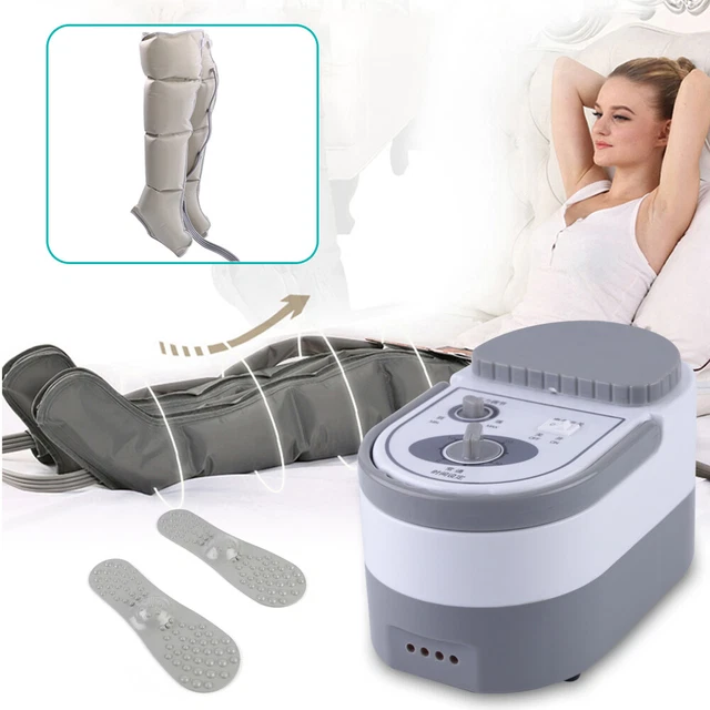 LEG COMPRESSION BOOT Lymphedema Therapy Air Pump Leg Massager