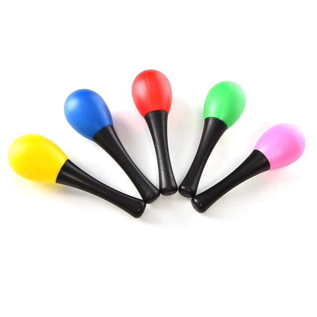 1 PCS SAND Hammer Plastic Rattle Musical Instrument Percussion ...