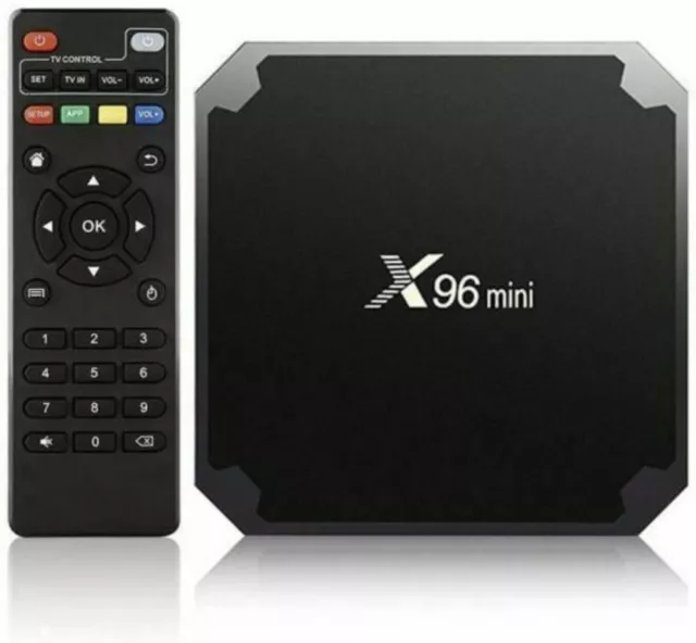 X96 Mini 4k Smart Android  TV Box Netflix Decodeur H.265 2GB/16GB WiFi Media