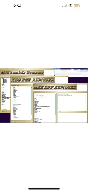 ADS Remover FAP EGR DPF LAMBDA ADBLUE 2017