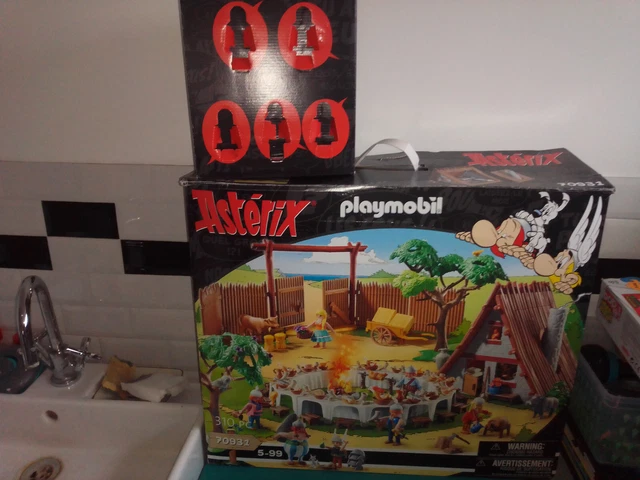 Playmobil 70931 - Le Banquet Du Village Astérix - Boîte Neuve Scellée, Personnages Astérix Et Obélix